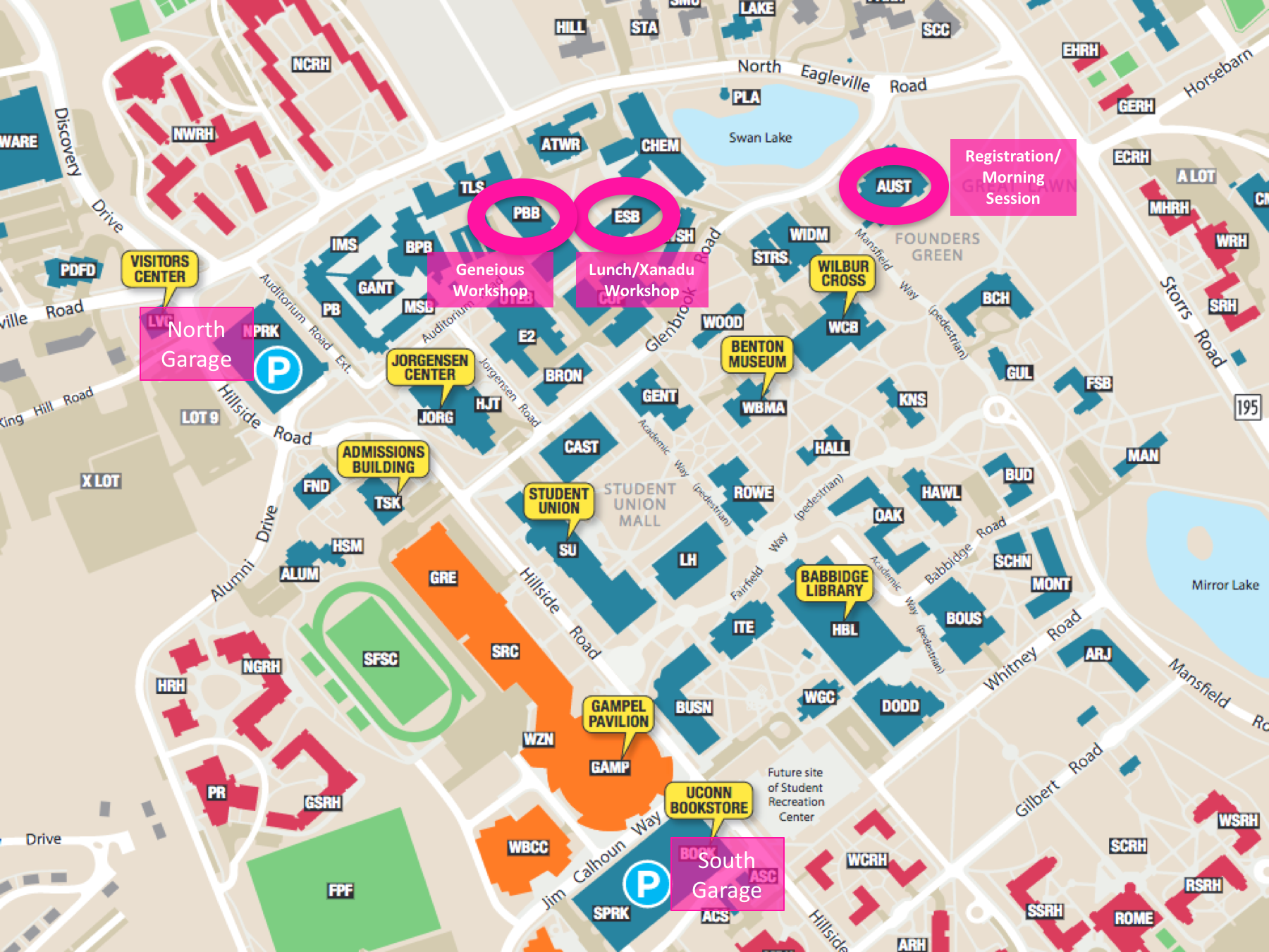 Uconn Campus Map